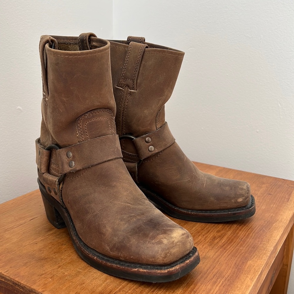 Frye Harness Boots